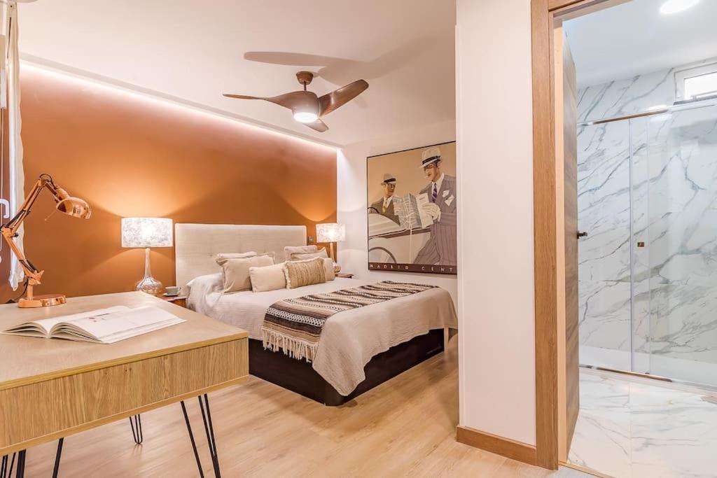 Apartamento Reformado Y Tranquilo Junto A Gran Via Madrid Exterior photo